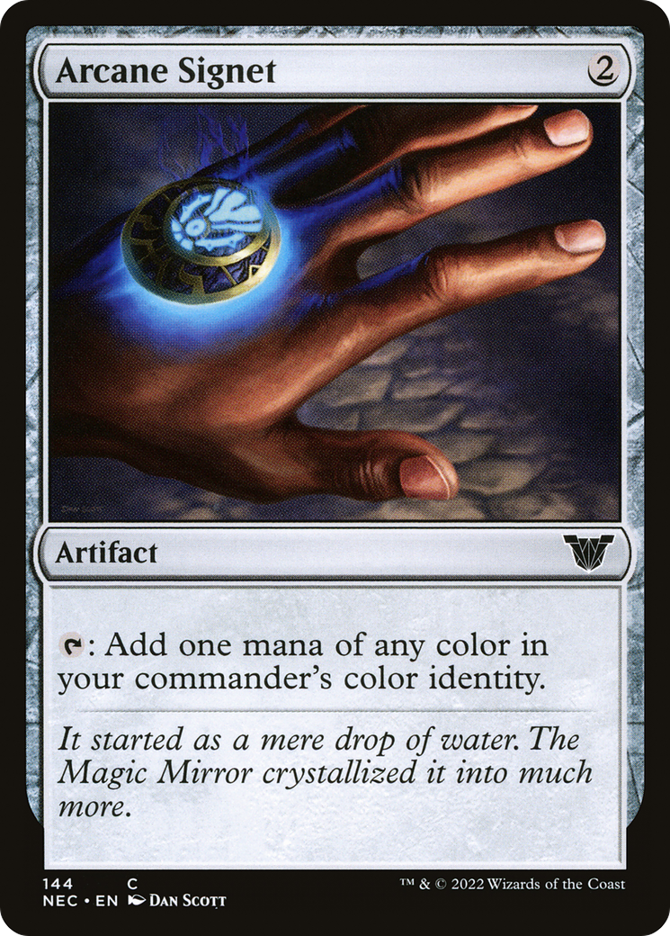 Arcane Signet (NEC-144) [Neon Dynasty Commander]