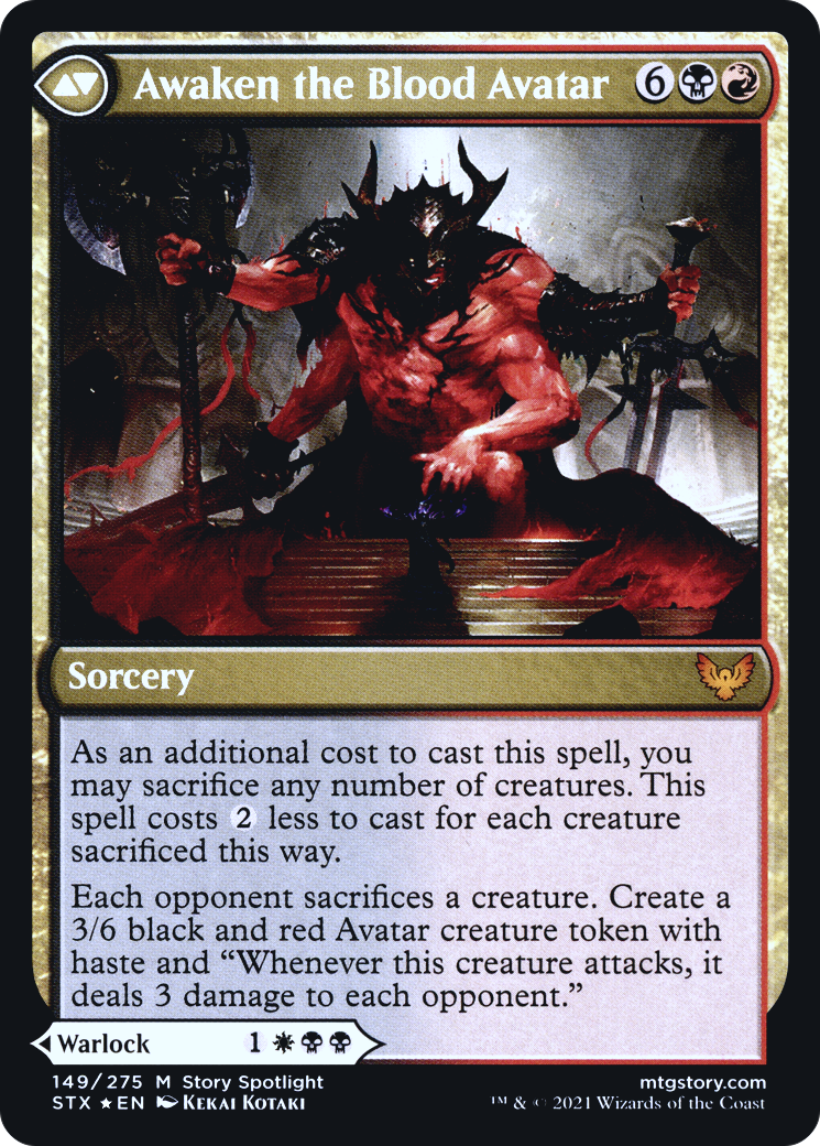 Extus, Oriq Overlord (PRE-149S) [Strixhaven: School of Mages Promos] Foil