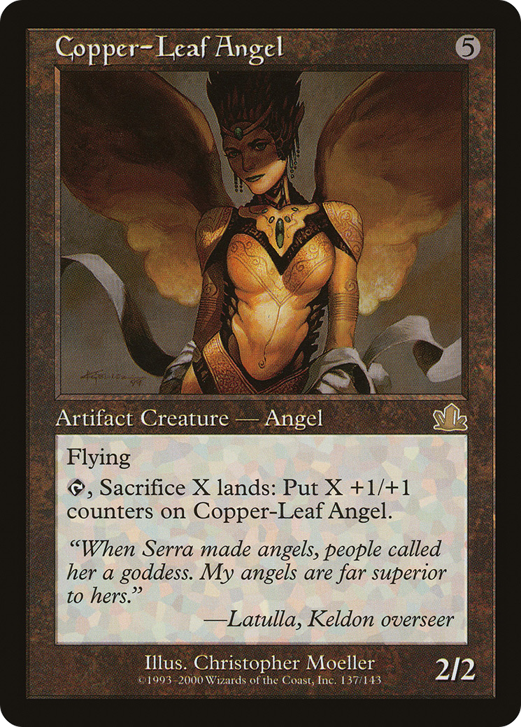 Copper-Leaf Angel (PCY-137) [Prophecy] Foil