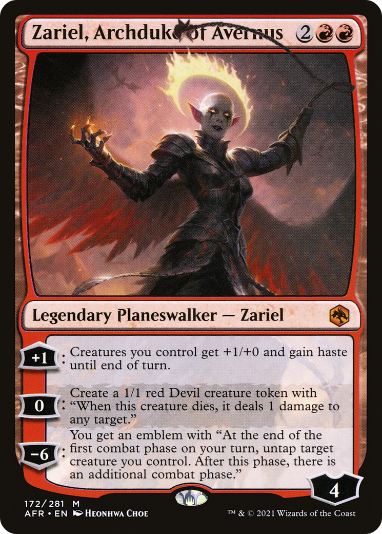 Zariel, Archduke of Avernus (AFR-172) [Adventures in the Forgotten Realms]