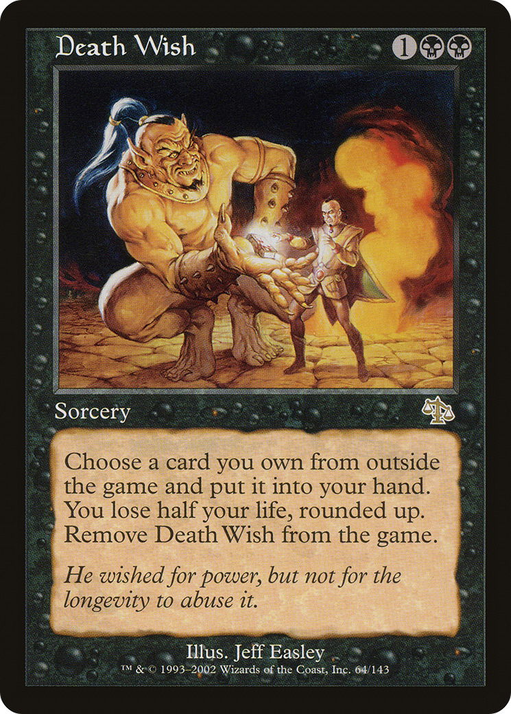 Death Wish (JUD-064) [Judgment] Foil