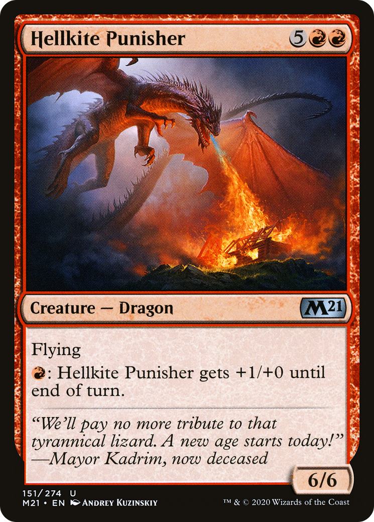 Hellkite Punisher (M21-151) [Core Set 2021]