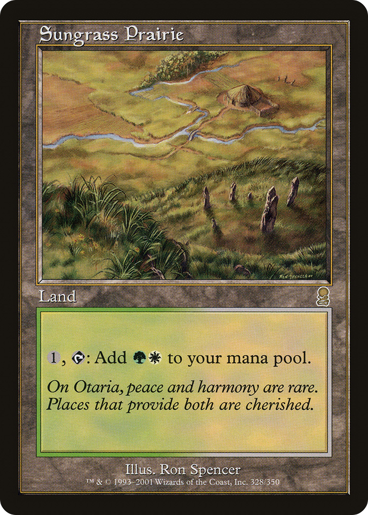 Sungrass Prairie (ODY-328) [Odyssey] Foil