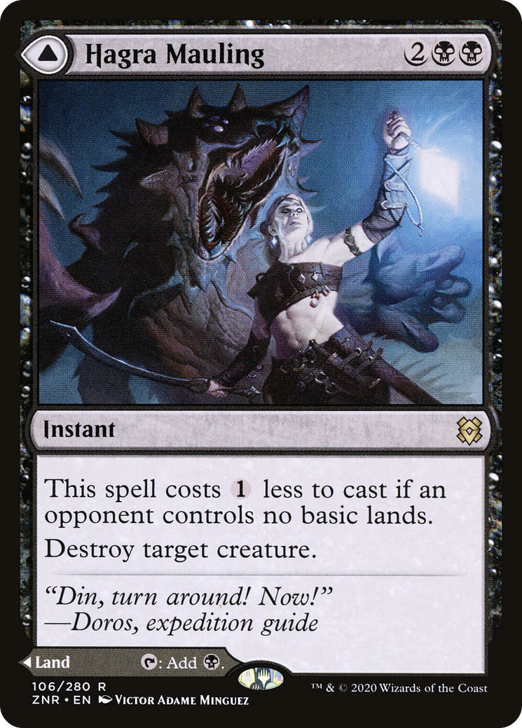 Hagra Mauling (ZNR-106) [Zendikar Rising] Foil