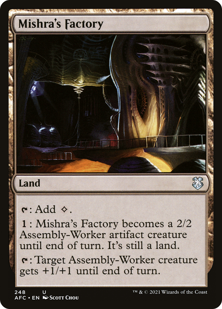 Mishra's Factory (AFC-248) [Forgotten Realms Commander]