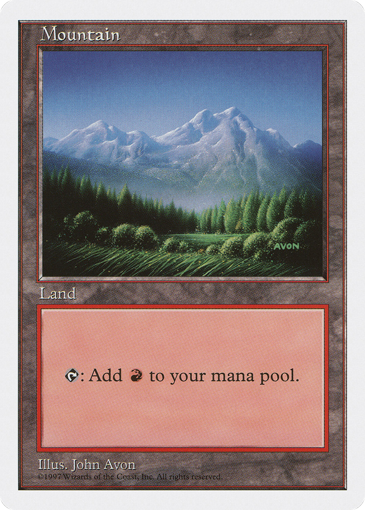 Mountain (5ED-443) [Fifth Edition]