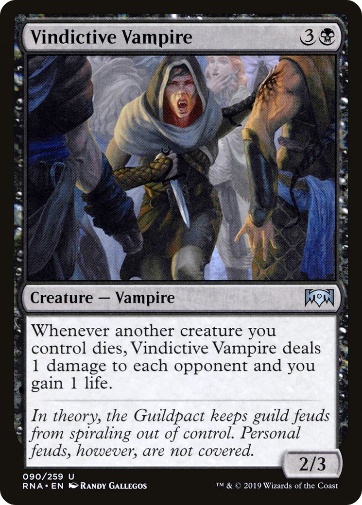 Vindictive Vampire (RNA-090) [Ravnica Allegiance]