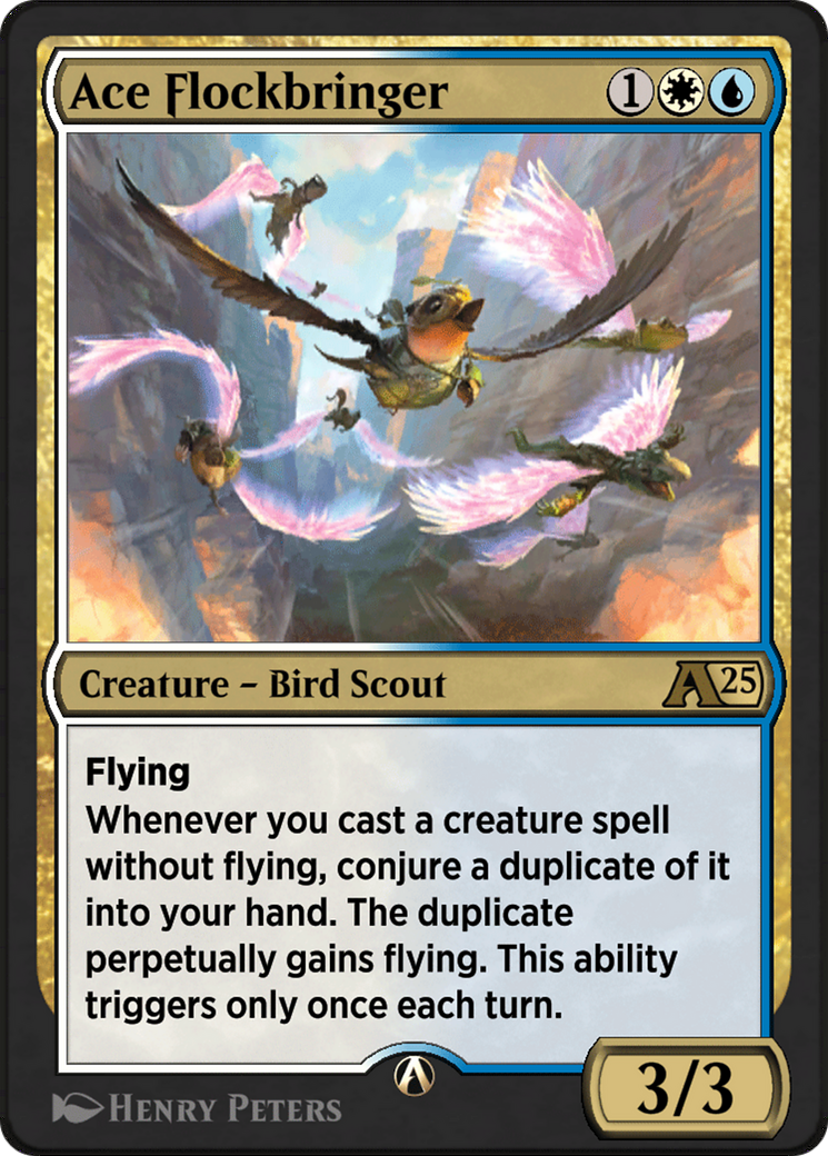Ace Flockbringer (YBLB-020) [Alchemy: Bloomburrow]