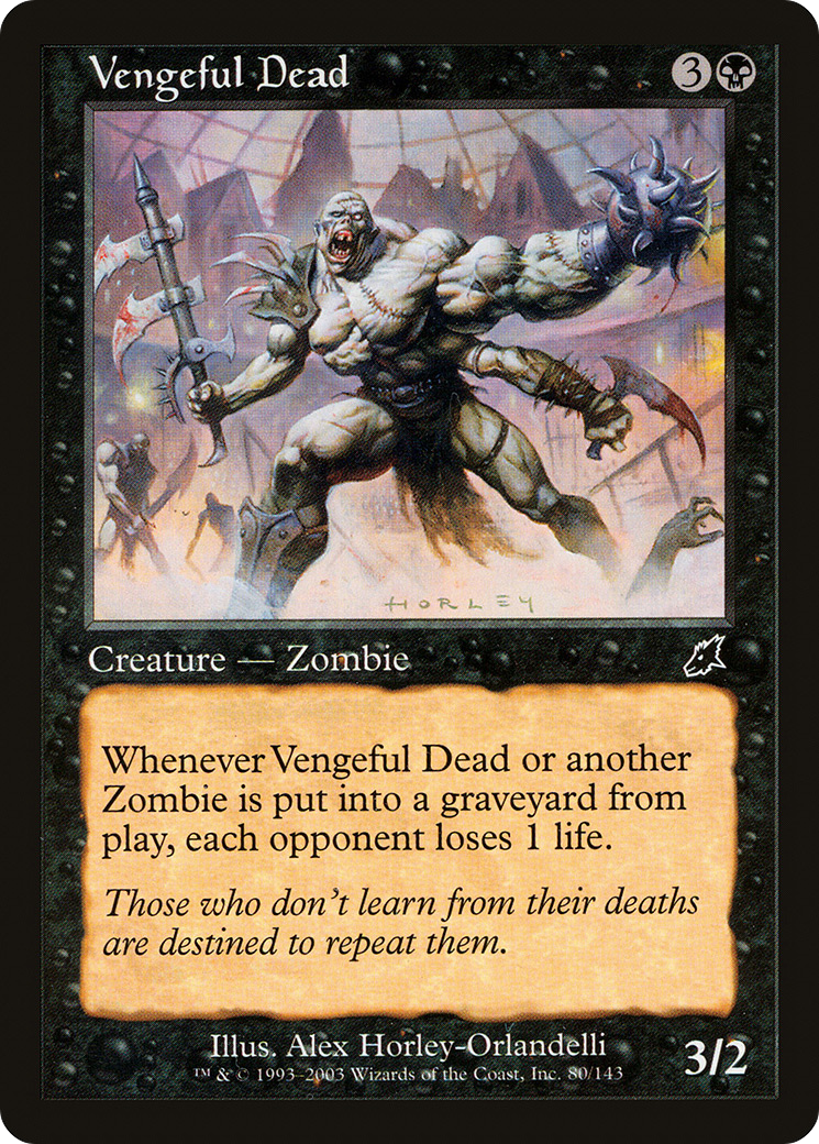 Vengeful Dead (SCG-080) [Scourge]
