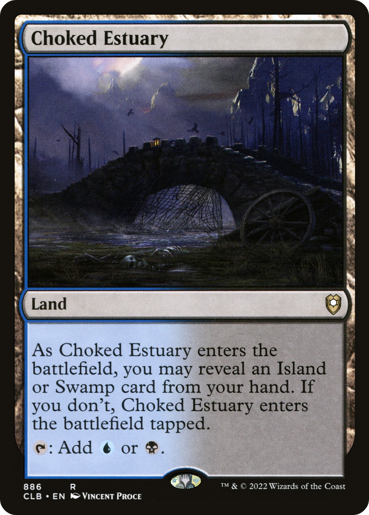 Choked Estuary (CLB-886) [Commander Legends: Battle for Baldur's Gate]