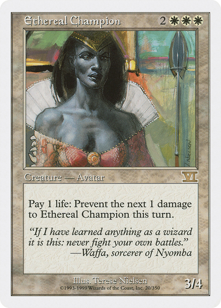 Ethereal Champion (6ED-020) [Classic Sixth Edition]