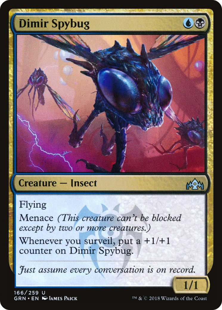 Dimir Spybug (GRN-166) [Guilds of Ravnica]