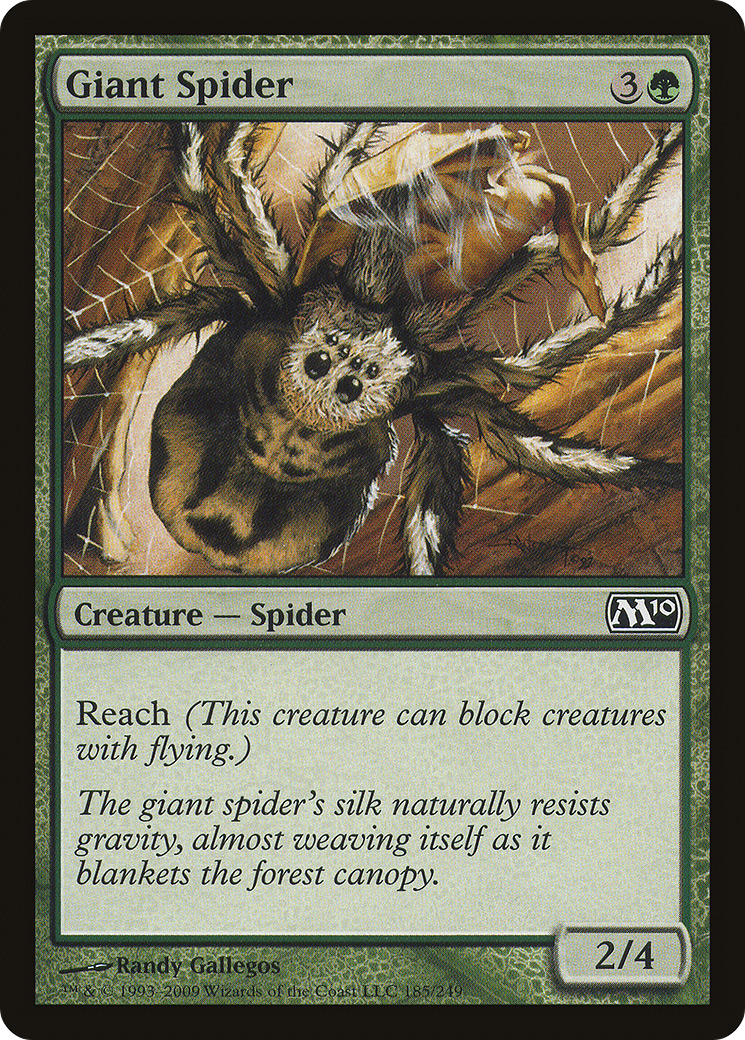 Giant Spider (M10-185) [Magic 2010]