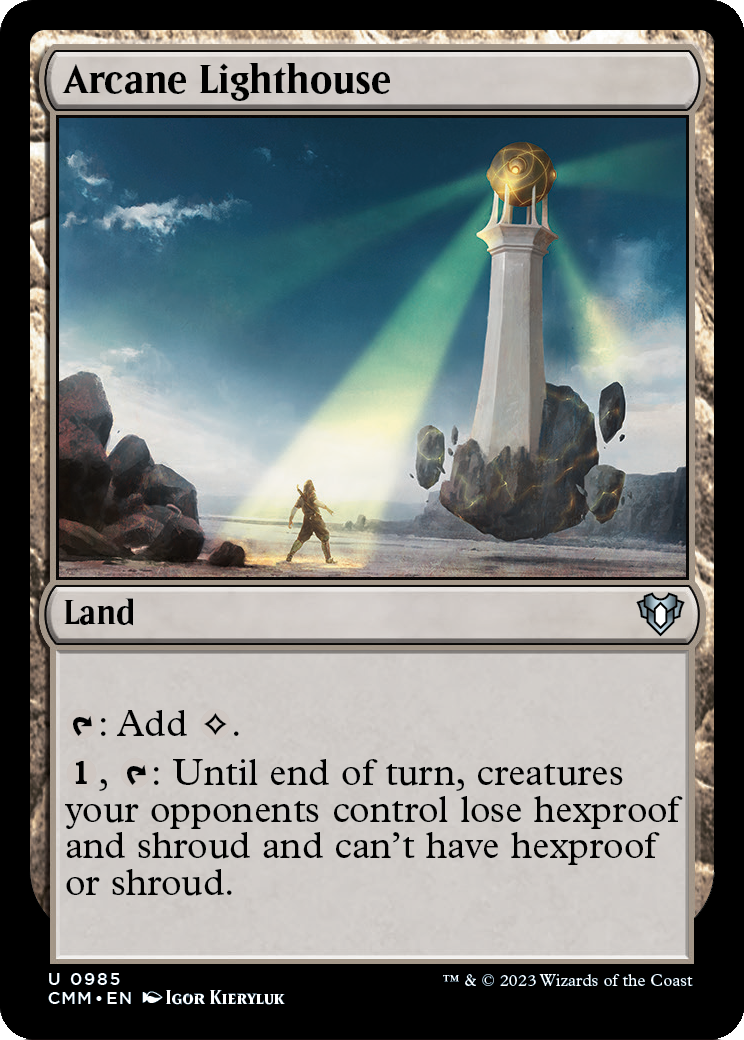 Arcane Lighthouse (CMM-985) [Commander Masters]