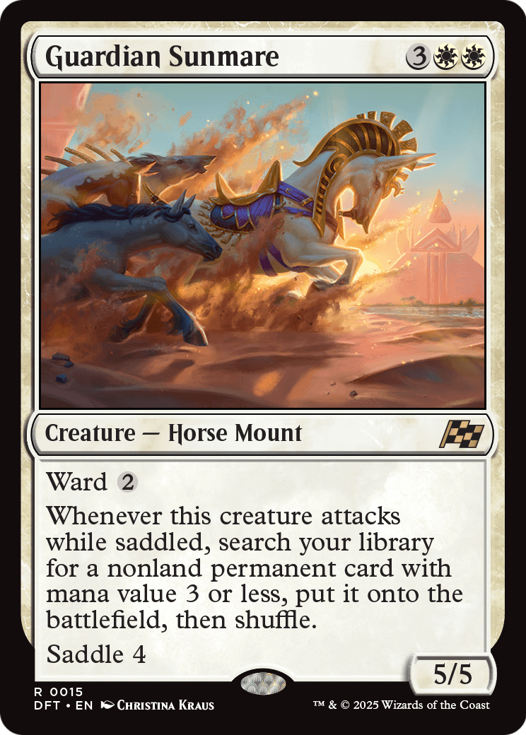 Guardian Sunmare (DFT-015) [Aetherdrift] Foil