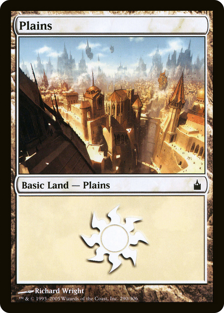 Plains (RAV-290) [Ravnica: City of Guilds] Foil