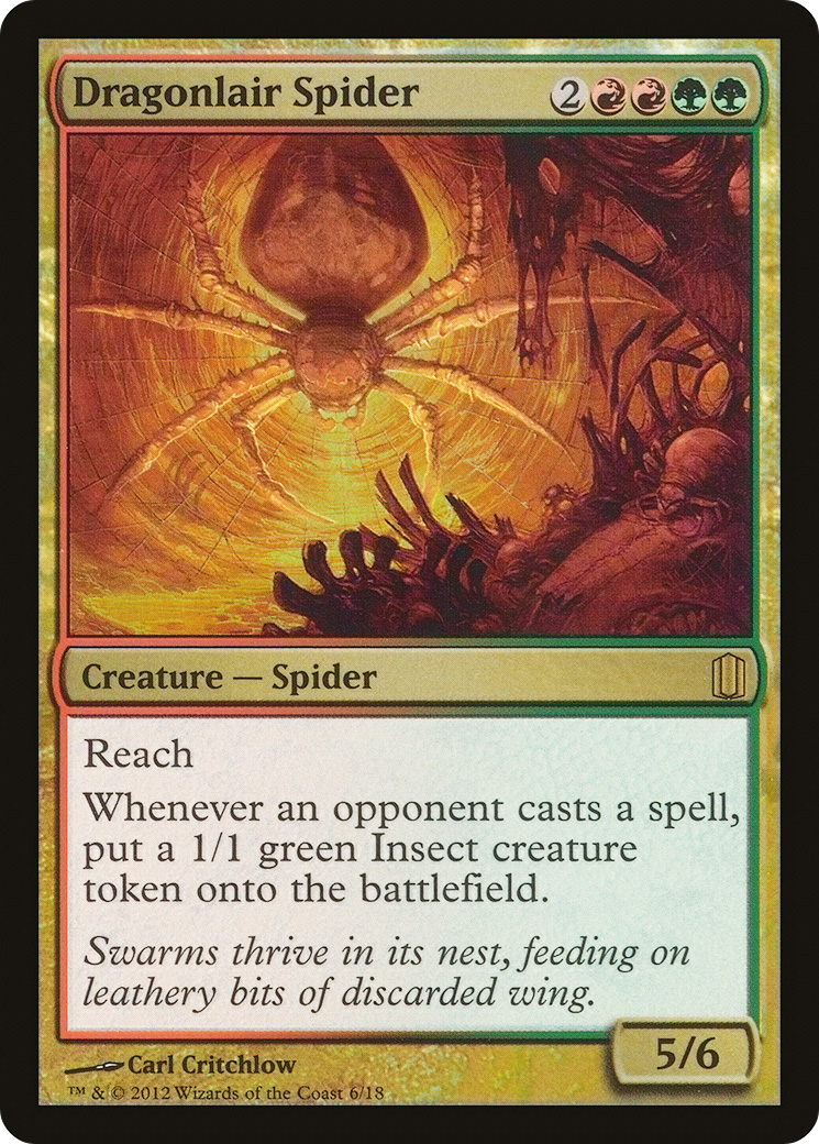 Dragonlair Spider (CM1-006) [Commander's Arsenal] Foil