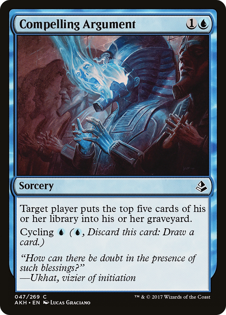 Compelling Argument (AKH-047) [Amonkhet] Foil