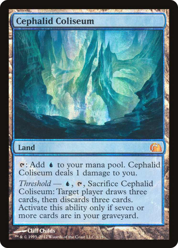 Cephalid Coliseum (V12-003) [From the Vault: Realms] Foil