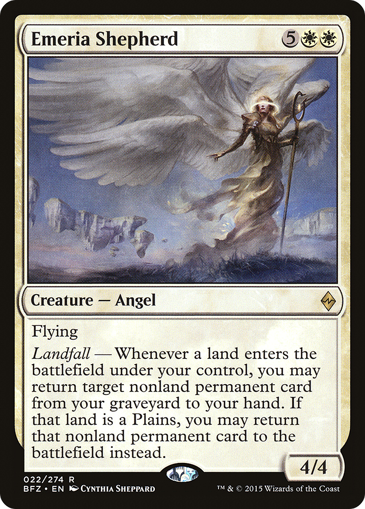 Emeria Shepherd (BFZ-022) [Battle for Zendikar] Foil