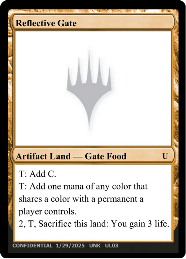 Reflective Gate (UNK-UL03A) [Un-Known Event Playtest Cards]