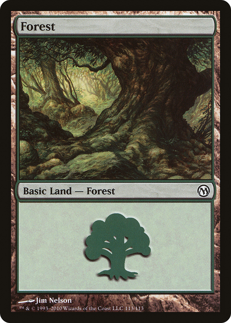 Forest (DPA-113) [Duels of the Planeswalkers]