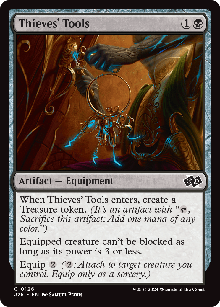 Thieves' Tools (J25-126) [Foundations Jumpstart]
