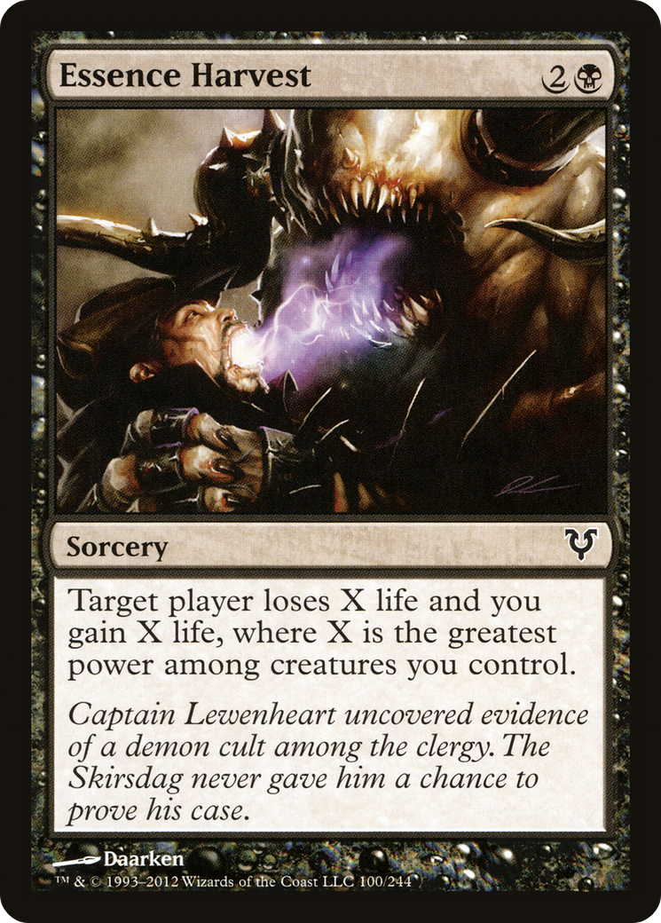 Essence Harvest (AVR-100) [Avacyn Restored]