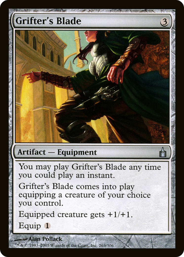 Grifter's Blade (RAV-263) [Ravnica: City of Guilds] Foil