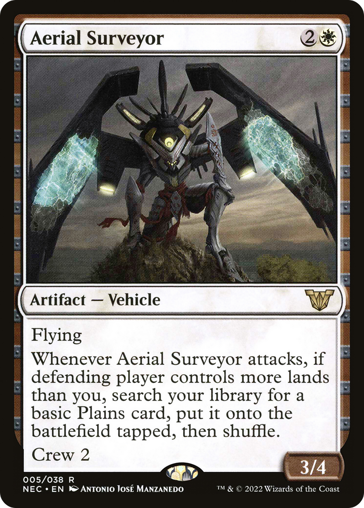 Aerial Surveyor (NEC-005) [Neon Dynasty Commander]