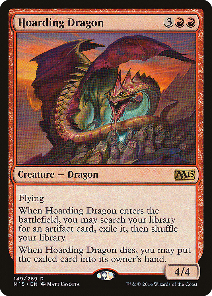 Hoarding Dragon (M15-149) [Magic 2015] Foil