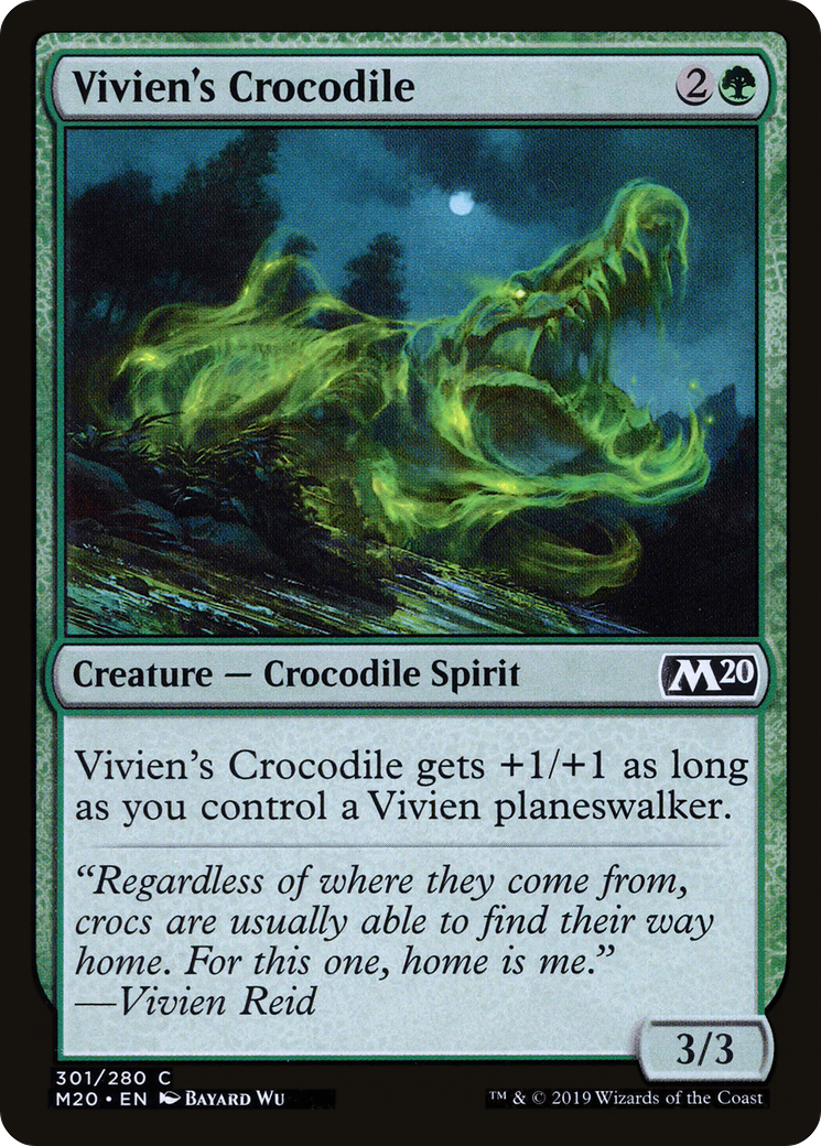 Vivien's Crocodile (M20-301) [Core Set 2020]