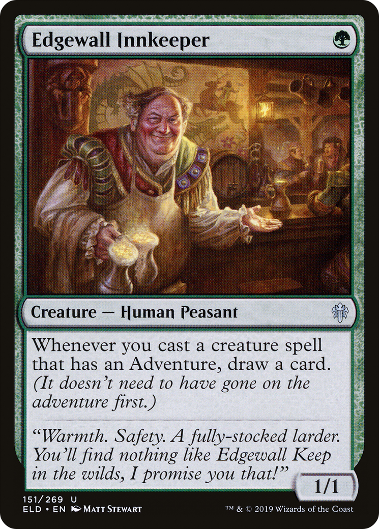 Edgewall Innkeeper (ELD-151) [Throne of Eldraine] Foil