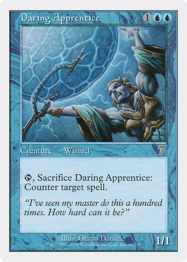 Daring Apprentice (7ED-068) [7th Edition] Foil