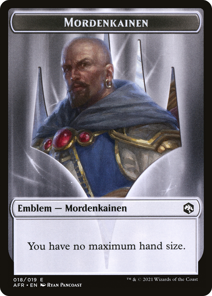 Mordenkainen Emblem (TAFR-018) [Adventures in the Forgotten Realms Tokens]