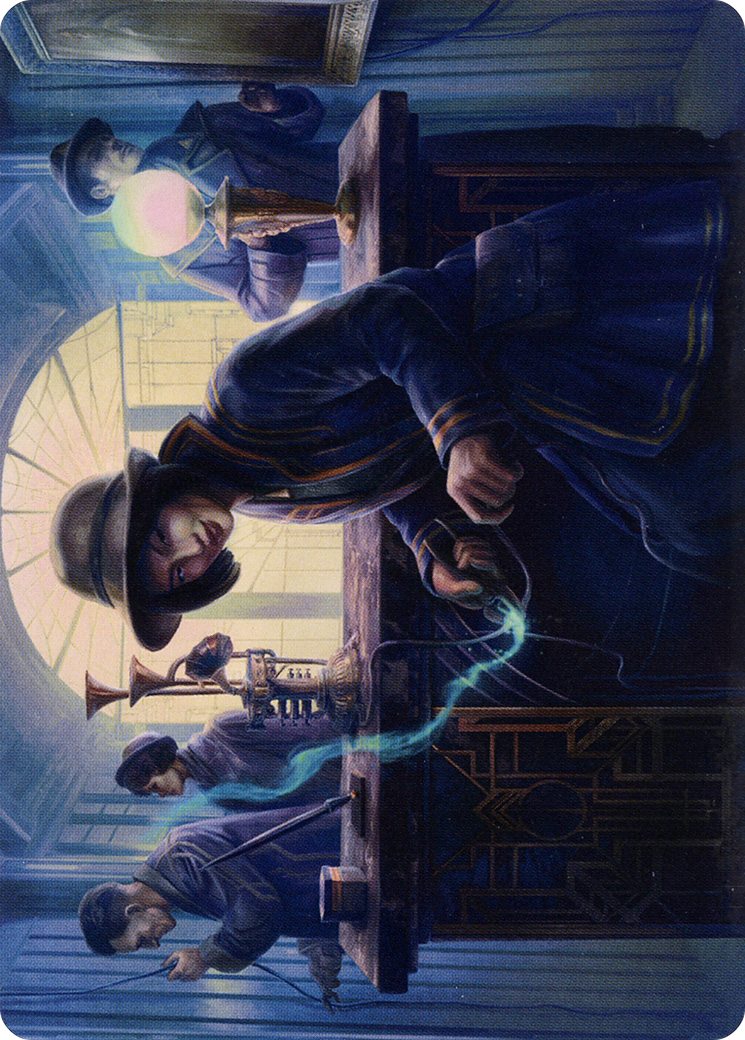 Wiretapping // Wiretapping (ASNC-015) (Borderless) [New Capenna Art Series]