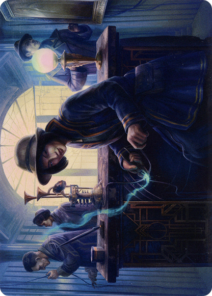 Wiretapping // Wiretapping (ASNC-015) (Borderless) [New Capenna Art Series] Foil