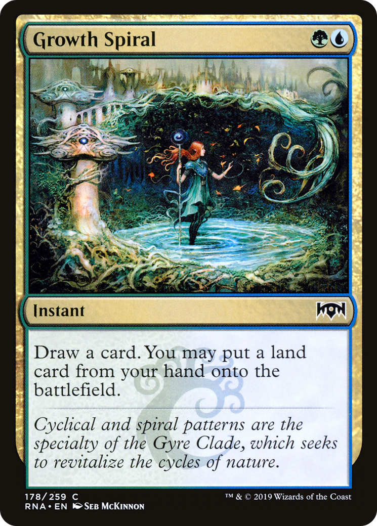 Growth Spiral (RNA-178) [Ravnica Allegiance] Foil