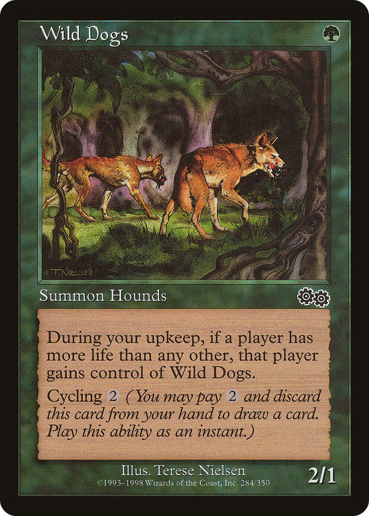Wild Dogs (USG-284) [Urza's Saga]