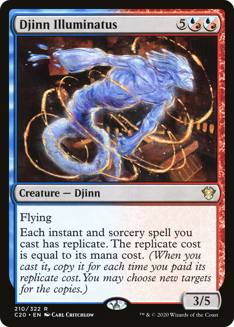 Djinn Illuminatus (C20-210) [Commander 2020]