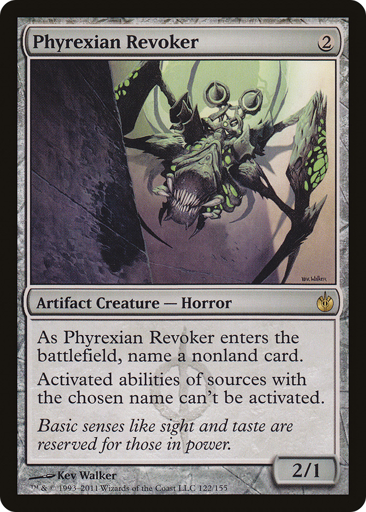 Phyrexian Revoker (MBS-122) [Mirrodin Besieged] Foil