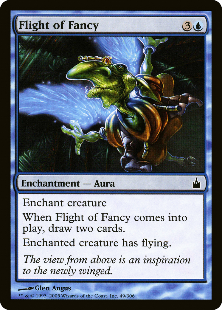 Flight of Fancy (RAV-049) [Ravnica: City of Guilds] Foil
