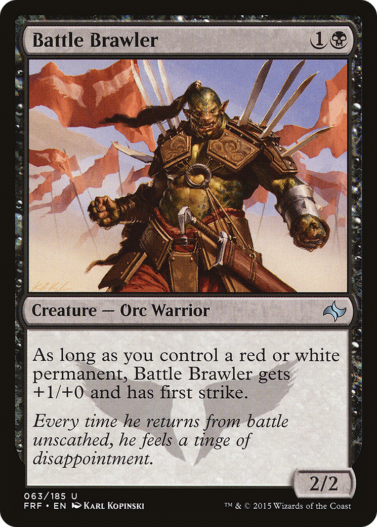 Battle Brawler (FRF-063) [Fate Reforged] Foil