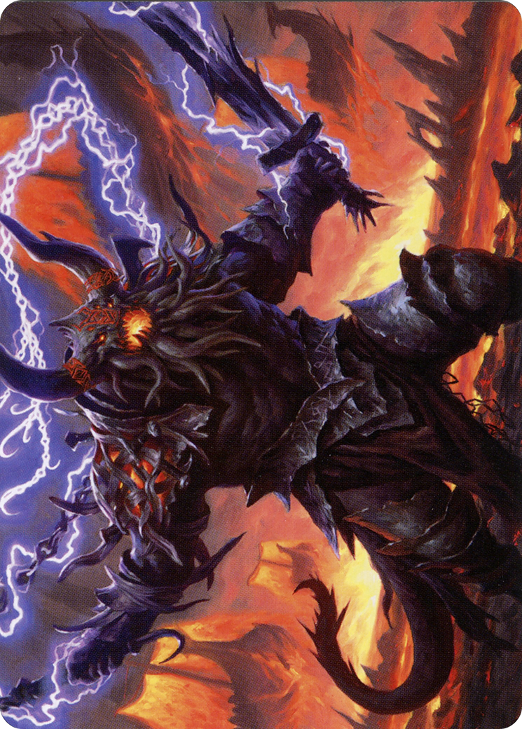 Kardur, Doomscourge // Kardur, Doomscourge (ASKHM-057) (Borderless) [Art Series: Kaldheim] Foil