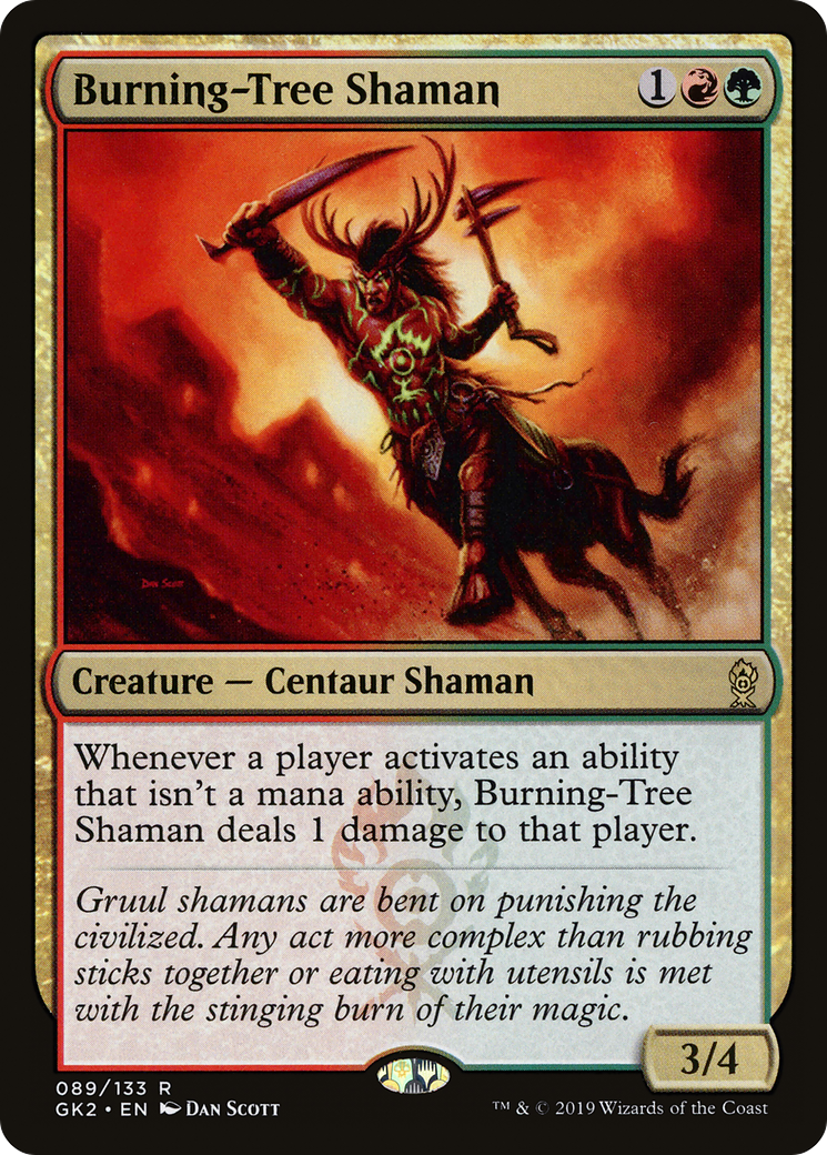 Burning-Tree Shaman (GK2-089) [RNA Guild Kit]