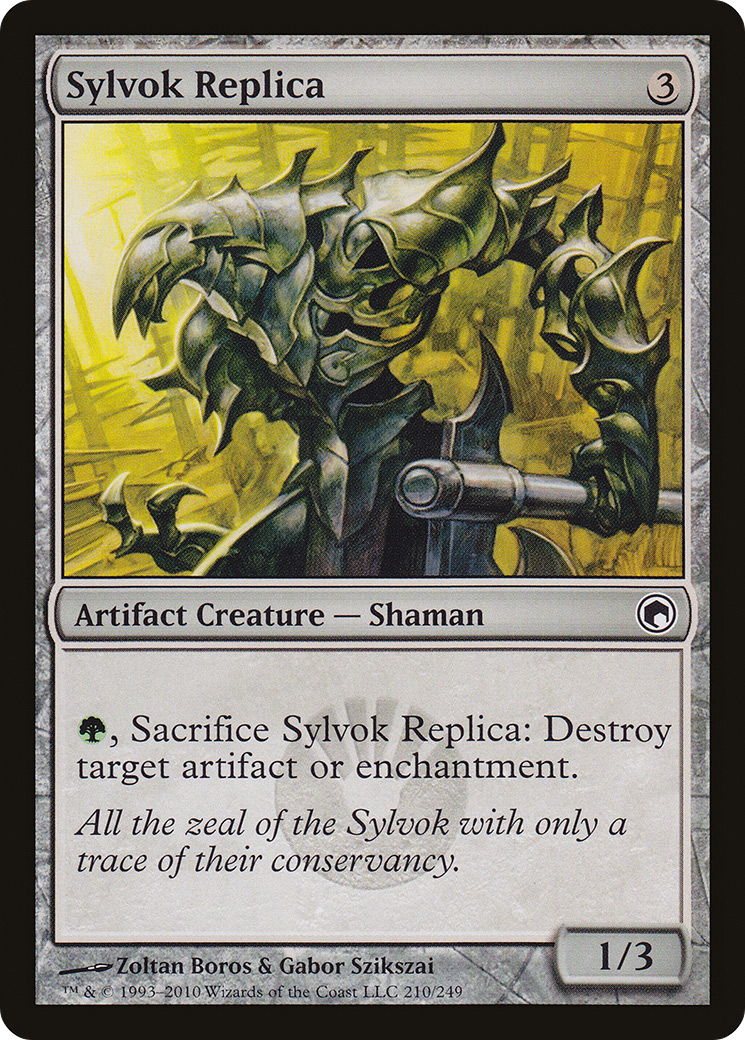 Sylvok Replica (SOM-210) [Scars of Mirrodin] Foil