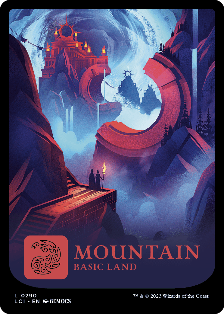 Mountain (LCI-290) [The Lost Caverns of Ixalan] Foil