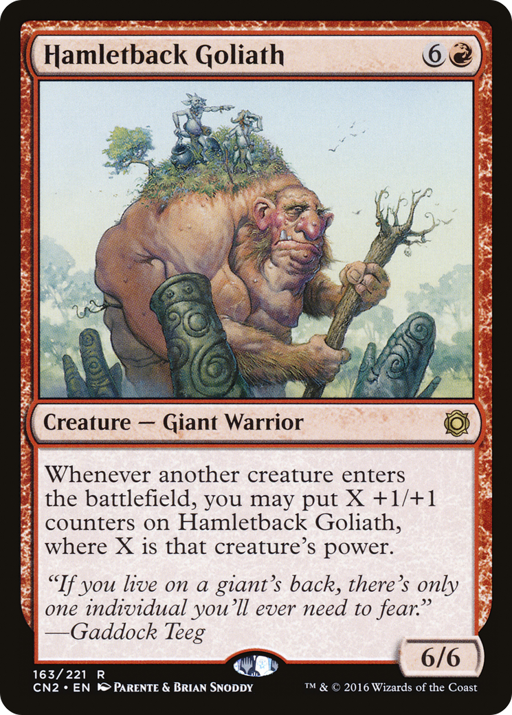 Hamletback Goliath (CN2-163) [Conspiracy: Take the Crown] Foil