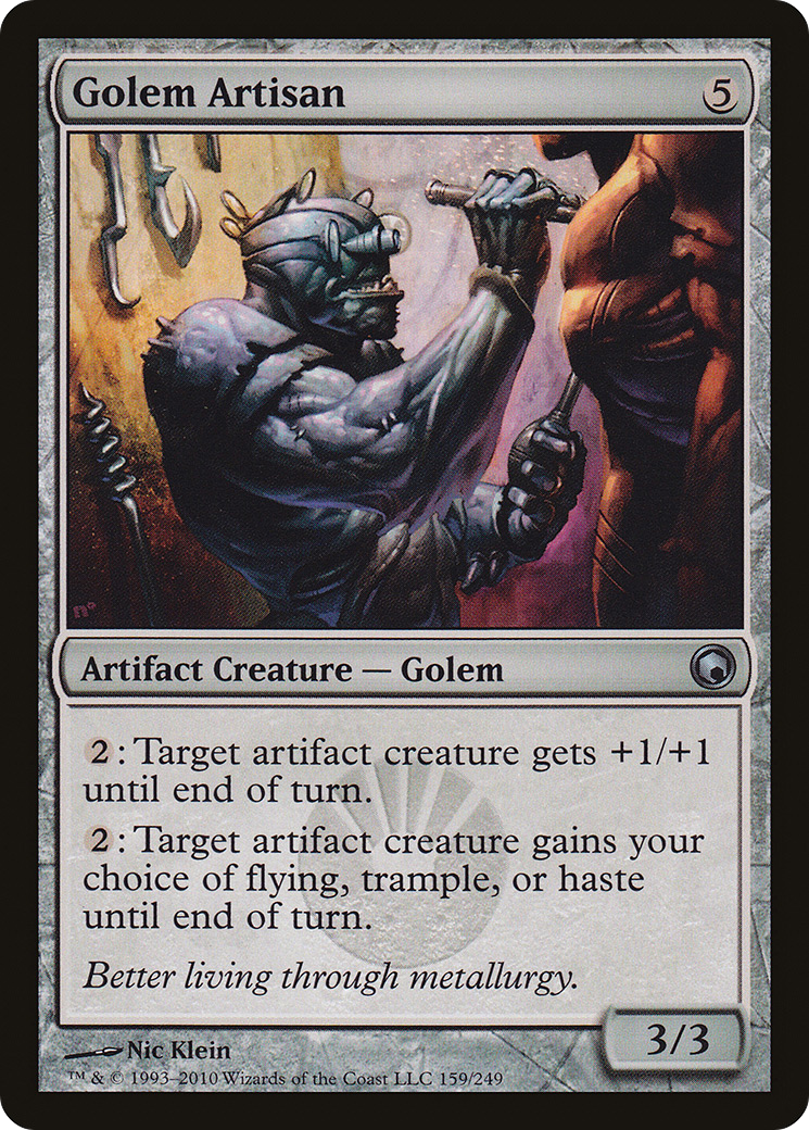 Golem Artisan (SOM-159) [Scars of Mirrodin]