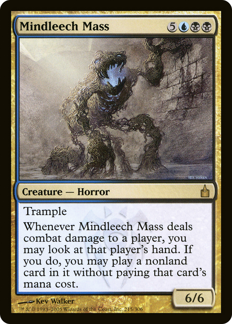 Mindleech Mass (RAV-215) [Ravnica: City of Guilds] Foil
